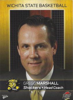 2008-09 MultiAd Wichita State Shockers #NNO Gregg Marshall Front