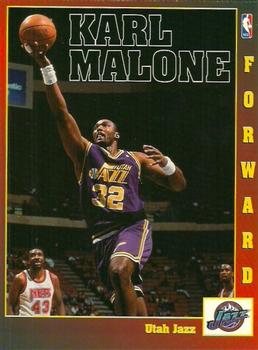 1997 Scholastic Ultimate NBA Postcards #NNO Karl Malone Front