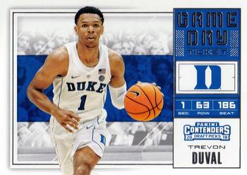 2018 Panini Contenders Draft Picks - Game Day Ticket #22 Trevon Duval Front