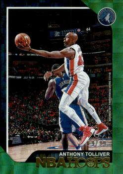 2018-19 Hoops - Green Checkerboard #104 Anthony Tolliver Front