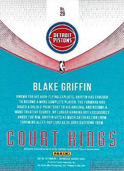 2018-19 Donruss - Court Kings #29 Blake Griffin Back