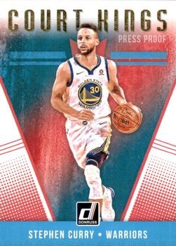 2018-19 Donruss - Court Kings Press Proof #21 Stephen Curry Front