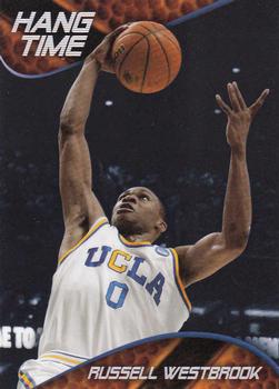 2008 Press Pass - Hang Time #HT4 Russell Westbrook Front