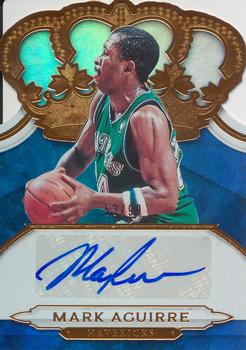 2018-19 Panini Crown Royale - Crown Autographs #CA-MAG Mark Aguirre Front