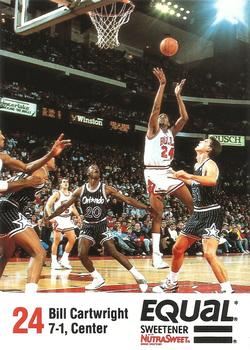 1989-90 Equal Chicago Bulls #NNO Bill Cartwright Front