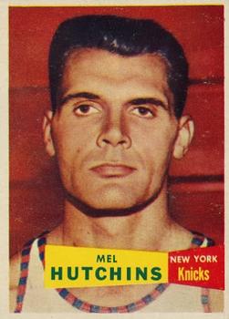 1957-58 Topps #46 Mel Hutchins Front