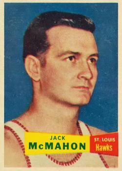 1957-58 Topps #66 Jack McMahon Front