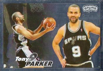 2009-10 Panini NBA Stickers (Brazil/Portuguese) #359 Tony Parker Front