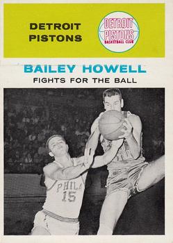 1961-62 Fleer #55 Bailey Howell Front