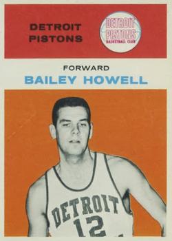 1961-62 Fleer #20 Bailey Howell Front