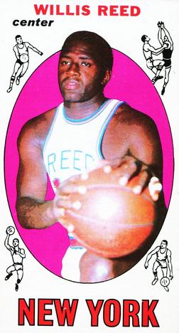 1969-70 Topps #60 Willis Reed Front