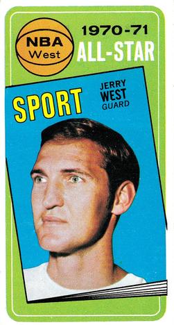 1970-71 Topps #107 Jerry West Front