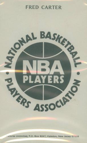 1973-74 NBA Players Association Postcards #NNO Fred Carter Back