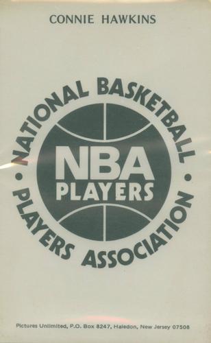 1973-74 NBA Players Association Postcards #NNO Connie Hawkins Back
