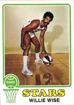 1973-74 Topps #245 Willie Wise Front
