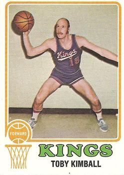1973-74 Topps #37 Toby Kimball Front