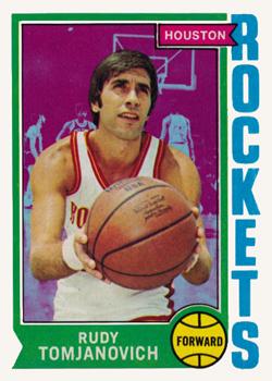 1974-75 Topps #28 Rudy Tomjanovich Front