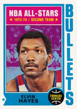 1974-75 Topps #30 Elvin Hayes Front