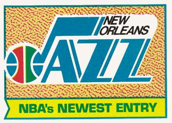 1974-75 Topps #92 New Orleans Jazz Front