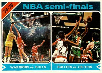 1975-76 Topps #188 NBA Semi-finals Front