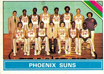1975-76 Topps #217 Phoenix Suns Front