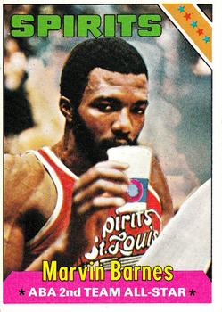 1975-76 Topps #252 Marvin Barnes Front