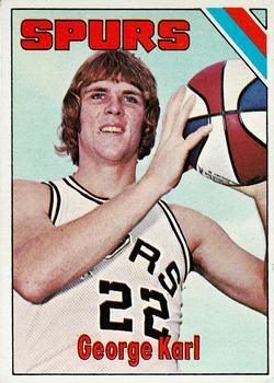 1975-76 Topps #303 George Karl Front