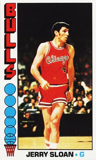 1976-77 Topps #123 Jerry Sloan Front