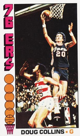 1976-77 Topps #38 Doug Collins Front