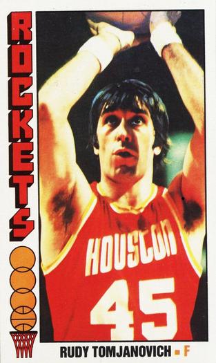 1976-77 Topps #66 Rudy Tomjanovich Front