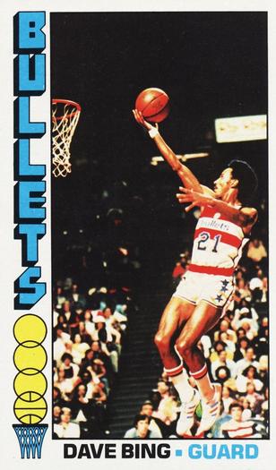 1976-77 Topps #76 Dave Bing Front