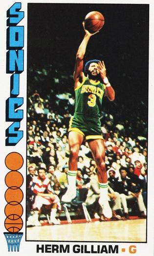 1976-77 Topps #87 Herm Gilliam Front