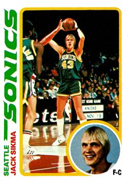 1978-79 Topps #117 Jack Sikma Front