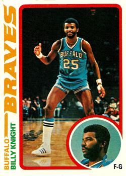 1978-79 Topps #72 Billy Knight Front
