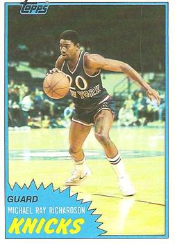 1981-82 Topps #27 Micheal Ray Richardson Front