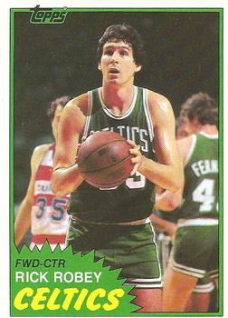 1981-82 Topps #E76 Rick Robey Front