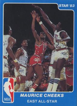 1983 Star All-Star Game #3 Maurice Cheeks Front