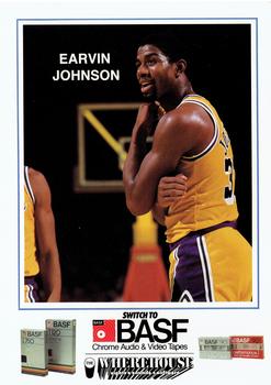 1983-84 BASF Los Angeles Lakers  #4 Magic Johnson Front