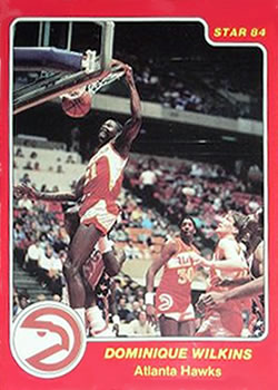 1983-84 Star #263 Dominique Wilkins Front
