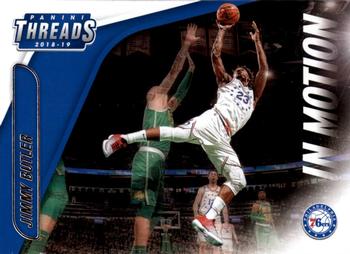 2018-19 Panini Threads - In Motion #10 Jimmy Butler Front