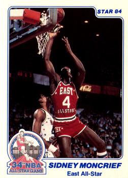 1984 Star All-Star Game Police #8 Sidney Moncrief Front