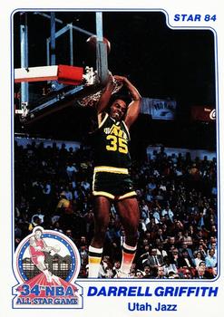 1984 Star Slam Dunk Championship #5 Darrell Griffith Front