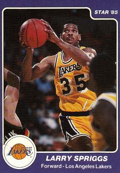 1984-85 Star #182 Larry Spriggs Front