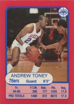 1985-86 JMS #7 Andrew Toney Front