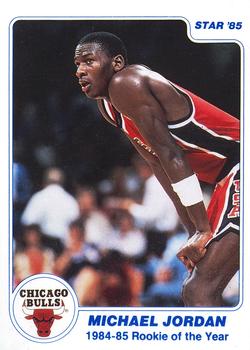1985 Star Last 11 ROY #1 Michael Jordan Front