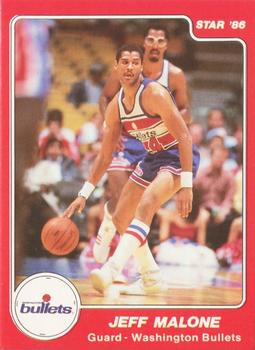 1985-86 Star #112 Jeff Malone Front
