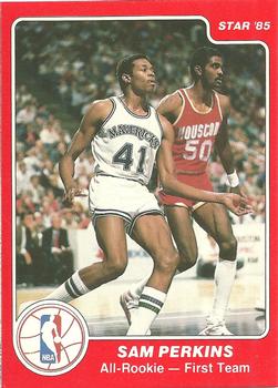 1985-86 Star All-Rookie Team #5 Sam Perkins Front