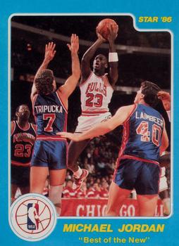 1986 Star Best of the New/Old #NNO Michael Jordan Front