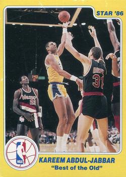 1986 Star Best of the New/Old #NNO Kareem Abdul-Jabbar Front