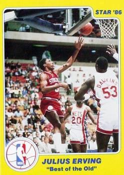1986 Star Best of the New/Old #NNO Julius Erving Front